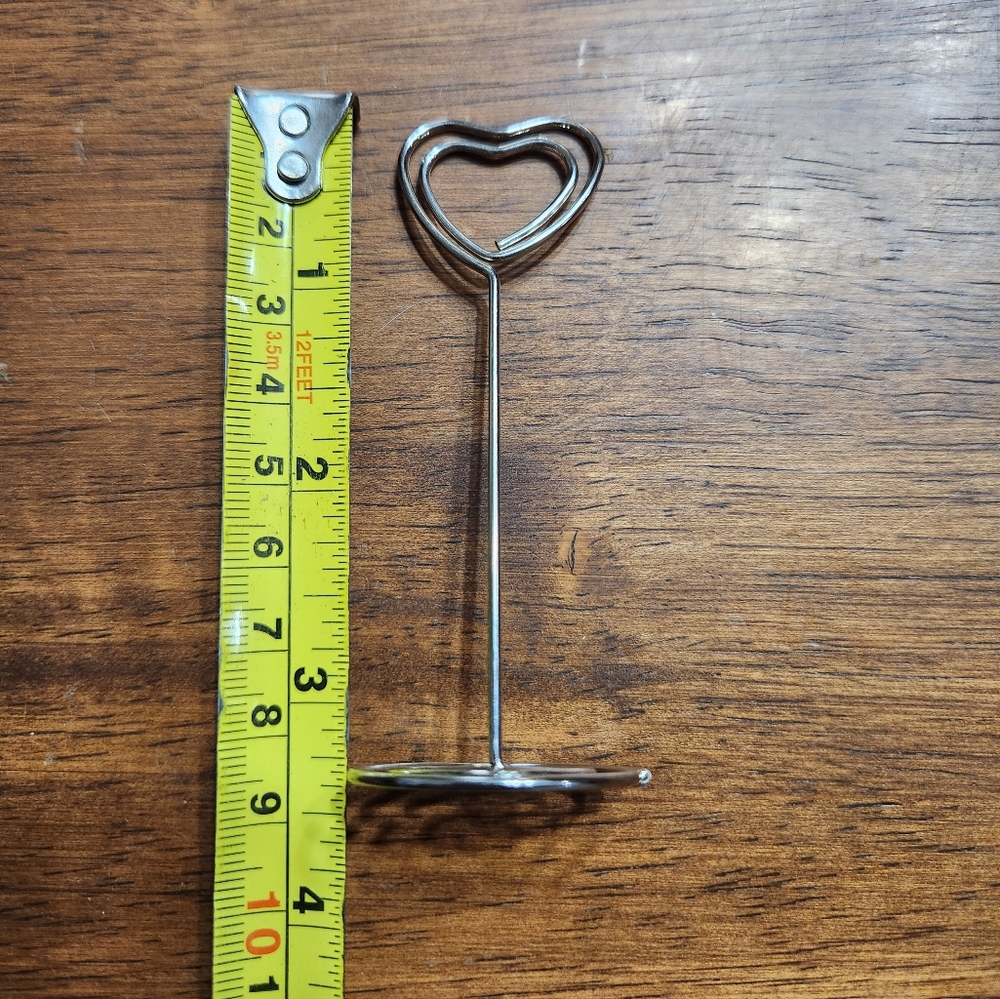 Heart Place Card/ Photo Holders